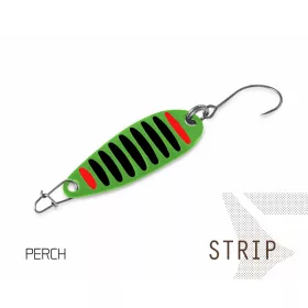 Delphin STRIP Wobbling Spoon Lure 10 5gr Perch