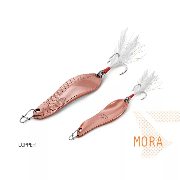 Delphin Spoon MORA Spoon Lure 4 30gr Copper