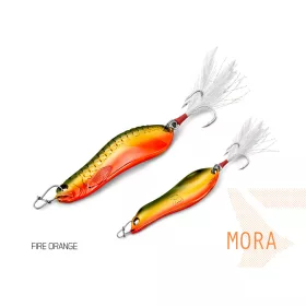Delphin Spoon MORA Spoon Lure 4 30gr Fire Orange