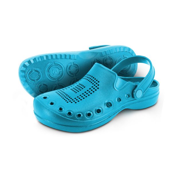 Clogs Delphin OCTO / azure blue 45