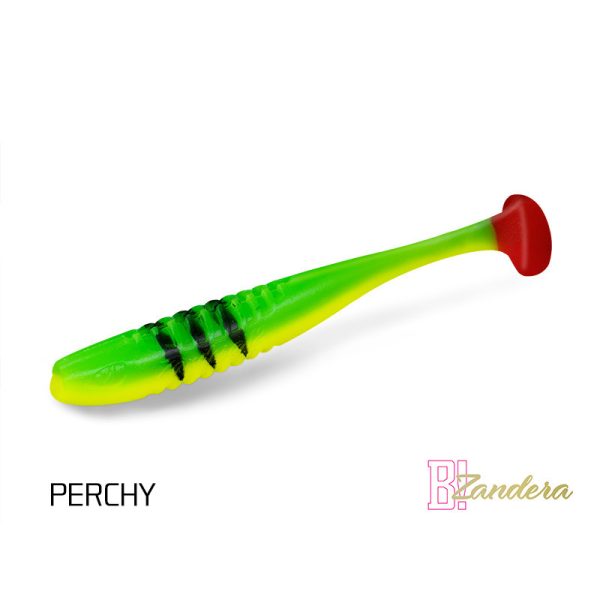 Soft lure Delphin ZANDERA UVs / 5 pcs 10cm/PERCHY