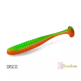 Soft lure Delphin ZANDERA UVs / 5 pcs 10cm/DISCO
