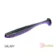 Soft lure Delphin ZANDERA UVs / 5 pcs 10cm/GALAXY