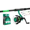 Feeder set Delphin GreenFEED 330cm/100g + 3T + 0,261mm