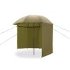 Fishing umbrella with sides Delphin MONZUN Master 250cm 3/4