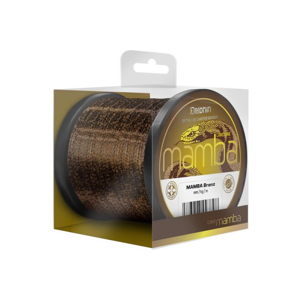 Delphin MAMBA Carp / Bronze Monofilament line 0.28mm 600m