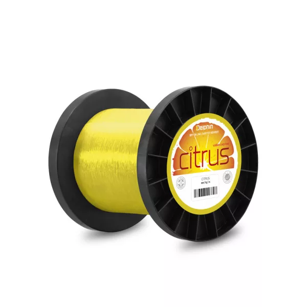 Delphin Citrus 0.28mm 26000m Yellow Monofilament Mainline