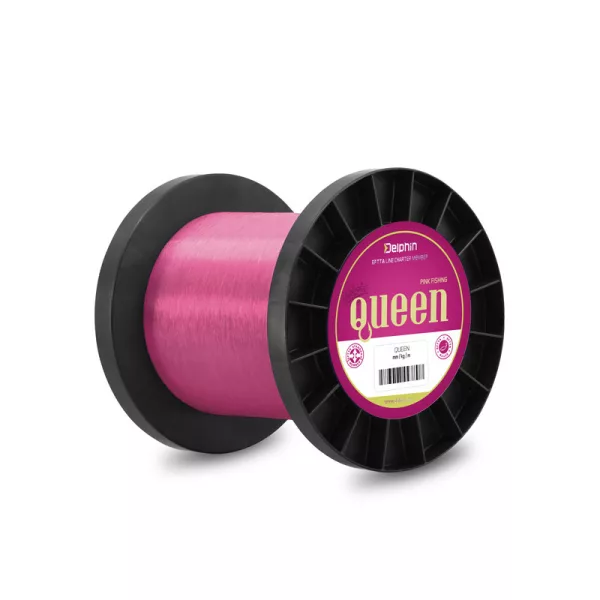 Delphin Queen Carp 0.25mm 30000m Pink Monofilament Mainline