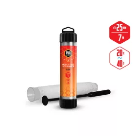   Delphin PVA n 'tastic mesh on loading tube + plunger / 7m - 25mm PVA mesh