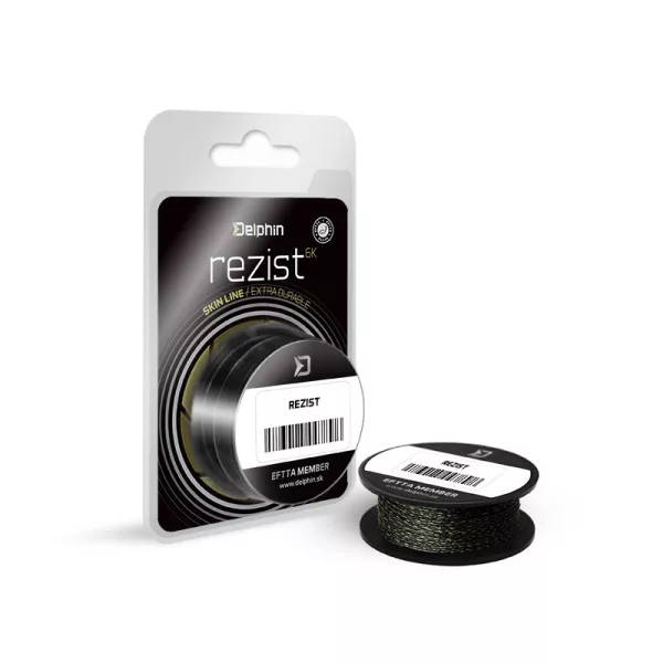 Delphin Rezist Skin Line Grass Camou 25lbs 5m Braided Leader Line
