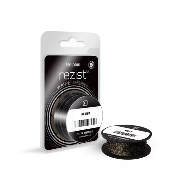 Delphin Rezist Skin Line Gravel Camou 25lbs 13m Braided Leader Line