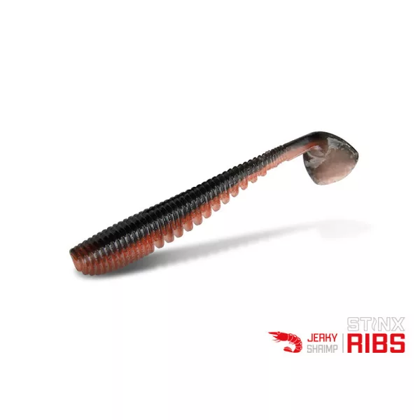 Delphin B! StinxRibs Shrimp Soft Bait 5cm