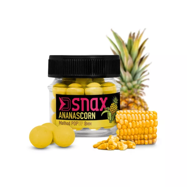 Delphin D SNAX POP bait 5.5mm/20g Corn-Pineapple Pop Up Feeder Bait