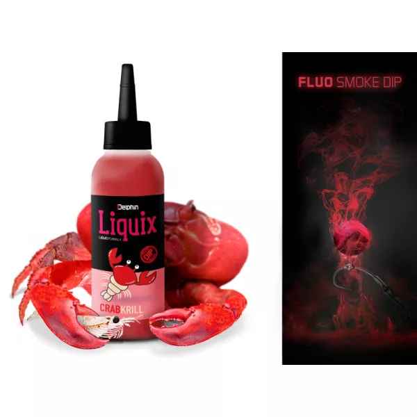 Delphin Fluo dip D SNAX LiquiX /100ml Crab-Krill liquid