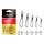 Delphin Rolling Swivel With T Snap - #4 Swivel clamp 10pcs