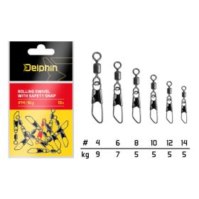 Delphin Safety Swivel #12 10pcs