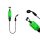 Chain Bite indicator Delphin CUBIX green