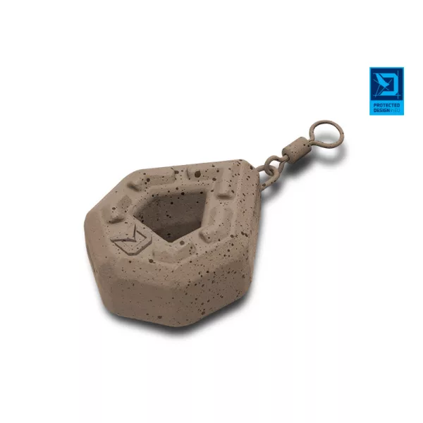 Delphin CyberBARBED Lead Weight with Hole 80g