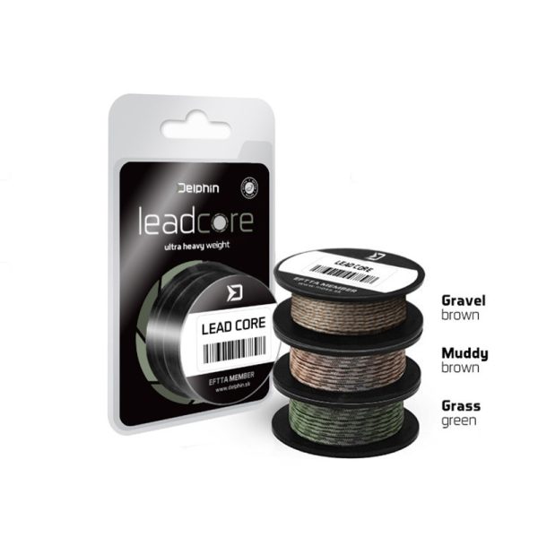 Delphin LEADCORE brown Muddy 45lbs 8m