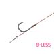 Delphin Proxi Sting tied Horog 8cm / 0,10mm / B-LESS #6 / Sting 5mm