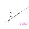 Delphin Proxi Sting Tied Hook 8cm / 0,10mm / B-LESS #6 / Sting 5mm
