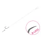 Delphin FLR Sting 8cm 0.22mm #6 Pre-tied Barbless Hook with Bait Spike 6 pcs