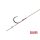 Delphin Proxi Sting Tied Horog 8cm / 0,10mm / BARB #8 / Sting 5mm