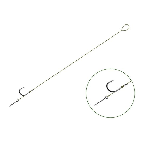 Delphin NOLIMIT 8cm 6 Ears, Bearded, Pre-tied Hook with Lure 6pcs