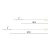 Delphin NOLIMIT 8cm 6 Ears, Bearded, Pre-tied Hook with Lure 6pcs