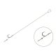 Delphin NOLIMIT 12cm 6 Ears, Bearded Pre-Bridged Hook with Lure 6pcs