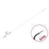 Delphin FLR Sting 8cm 0.25mm #4 Pre-tied Barbed Hook with Bait Spike 6 pcs