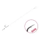 Delphin FLR Sting 12cm 0.25mm #8 Pre-tied Barbed Hook with Bait Spike 6 pcs