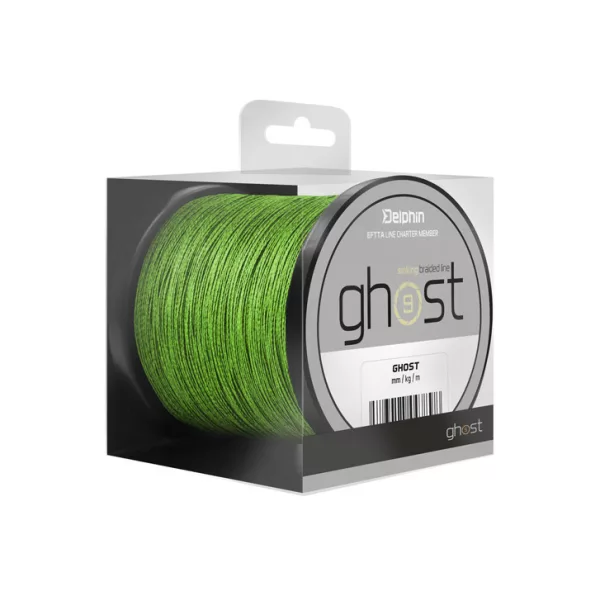 Delphin Ghost 8+1 Green 0.33mm 2000m Braided Mainline