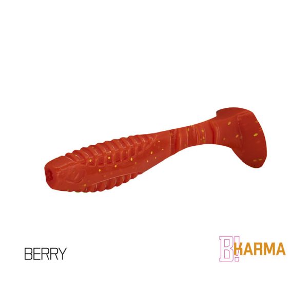 Delphin Karma UVs - Berry 8cm Plastic lure 5pcs