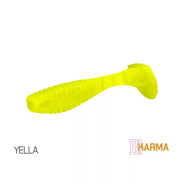 Delphin Karma UVs - Yella 8cm Plastic Lure 5 pcs