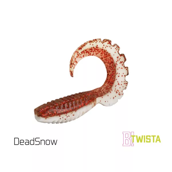 Delphin Twista UVs - DeadSnow 8cm Plastic Lure 5 pcs