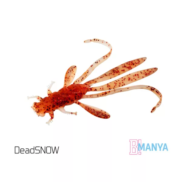Delphin Manya UVs Nymph - DeadSnow 10.5cm Plastic Lure 5 pcs