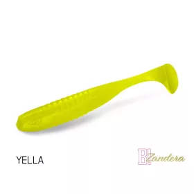 Delphin Zandera UVs - Yella 12cm Plastic Bait 5pcs