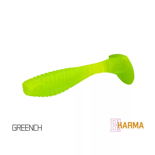 Delphin Karma UVs - Greench 8cm Plastic Lure 5 pcs