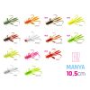 Delphin Manya UVs Nimfa - Greench 10,5cm Plastic Bait 5pcs