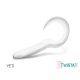 Delphin TwistaX Eeltail UVs - Yeti 15cm Plastic lure 5pcs