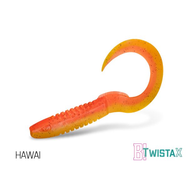 Delphin TwistaX Eeltail UVs - Hawaii 15cm Plastic Bait 5pcs