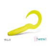 Delphin TwistaX Eeltail UVs - Yella 15cm Plastic lure 5pcs