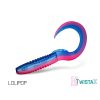 Delphin TwistaX Eeltail UVs - Lolipop 15cm Plastic lure 5pcs