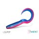 Delphin TwistaX Eeltail UVs - Lolipop 15cm Plastic lure 5pcs