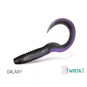 Delphin TwistaX Eeltail UVs - Galaxy 15cm Plastic Bait 5pcs