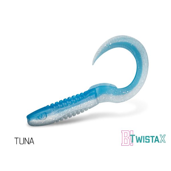 Delphin TwistaX Eeltail UVs - Tuna 6cm Plastic Bait 5pcs