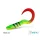 Delphin TwistaX Eeltail Uvs Top Mix 6cm Plastic Bait 5pcs - Perchy, Candy, Booty, Redface, Firedot