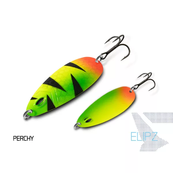 Delphin Elipz FullScale Wobbling Spoon #2 12g Perchy