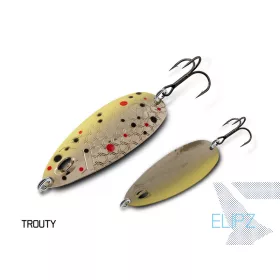 Delphin Elipz FullScale Wobbling Spoon #2 12g Trouty